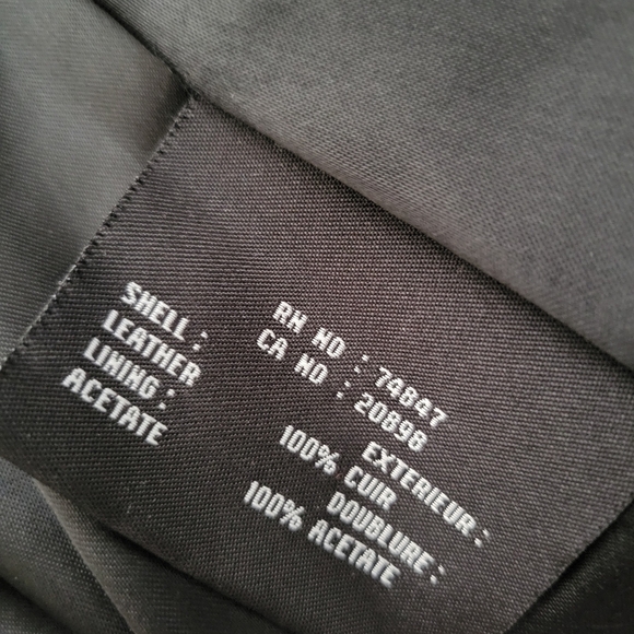 Marc New York Leather Coat • All Black • 3/4 Length • Size Medium - Picture 10 of 11